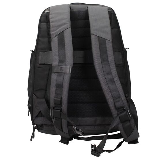Piquadro Gray Fabric Men's Backpack